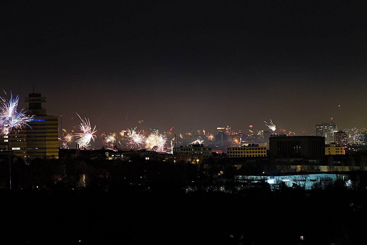 Berlin-Charlottenburg Silvester, Blick vom Drachenberg, Escort Job Charlottenburg